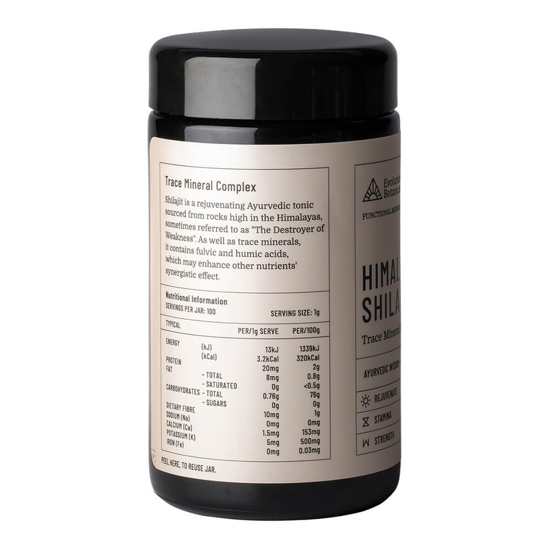 Evolution Botanicals Himalayan Shilajit, 100g