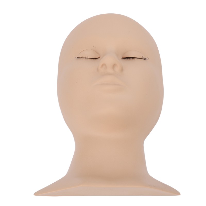 Eyelash Mannequin Head Replaceable Eyes Eyelash Extensions Makeup Massage Acupuncture