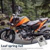 100 Stück Blechmutter, M4 M5 M6 M8 Edelstahl U-Typ Blechmuttern