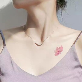 30 Sheets Flowers Temporary Tattoos, Fake Tattoos Girls, Waterproof Temporary Tattoos