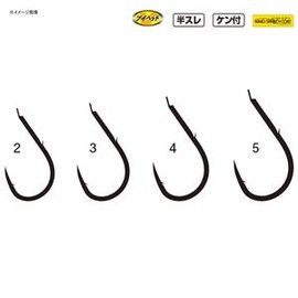 Gamakatsu 68655#2 Rose Decakentinu (Nano-Smooth Coat)