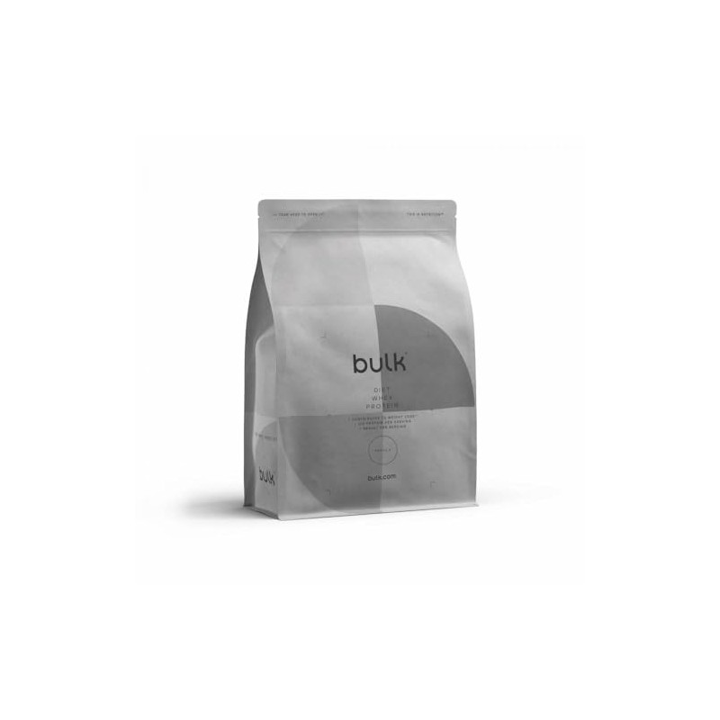Bulk Diet Whey Protein, Protein Powder, Vanilla, 500 g, 20