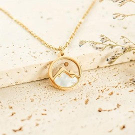 Your Always Charm Mustard Seed Necklace for Women Jesus Necklaces Christian Faith Geometric Religious Inspirational Gift Mustard Seed Jewelry