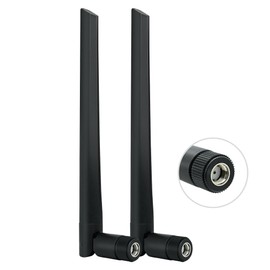 PROBOX AW140 8dBi WiFi Bluetooth Dual Band Omni Directional Antenna 2.4GHz/5GHz Long Range RP-SMA Male for WiFi Router Network devices PCI-E card USB PC adapter, Wireless Camera WiFi6