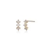 A pair of 14k glow cubic earrings / 14k 글림
