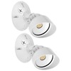 Maxxima LED Outdoor Flood Wall Light, Exterior Security Light w/Adjustable