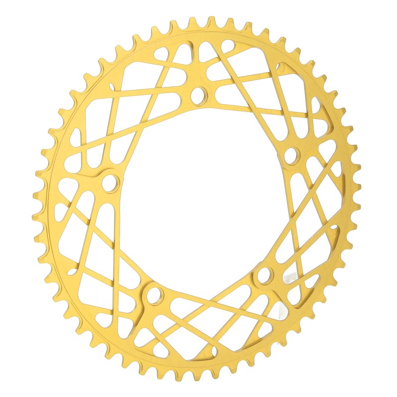 Bike Chainring 54T Aluminum Alloy High Strength Lightweight Anodized Folding