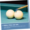 WOONEKY Billiard Tip Head Pool Stick Tips Pool Fitting Essential
