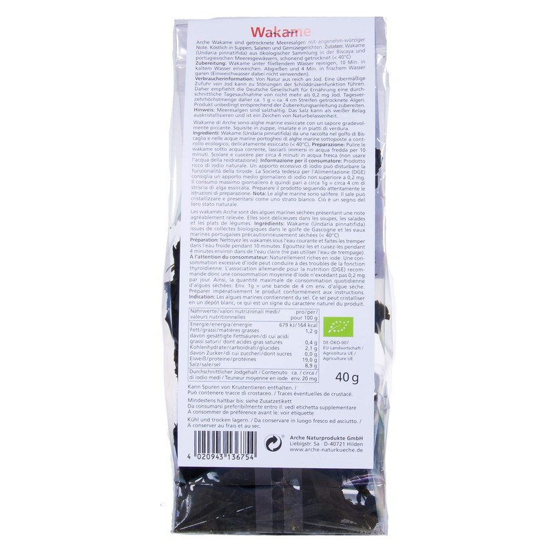 Wakame Organic 2 x 40 g