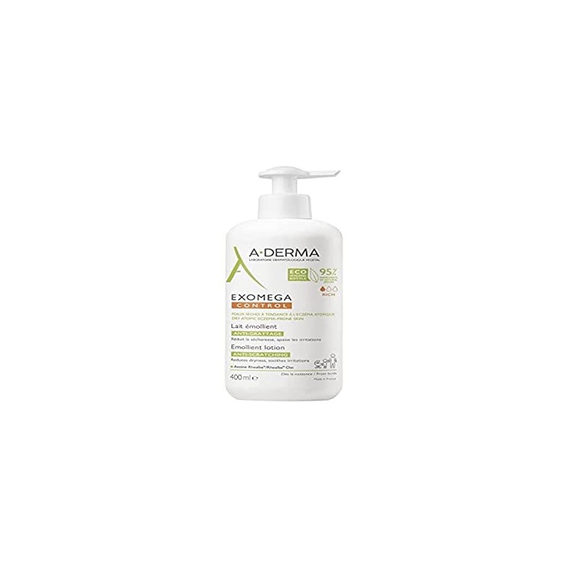 A-Derma Exomega Control Milk Emollient 400 ml