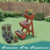 viewcare Raised Garden Bed, 3 Tier Small Vertical Garden Planter