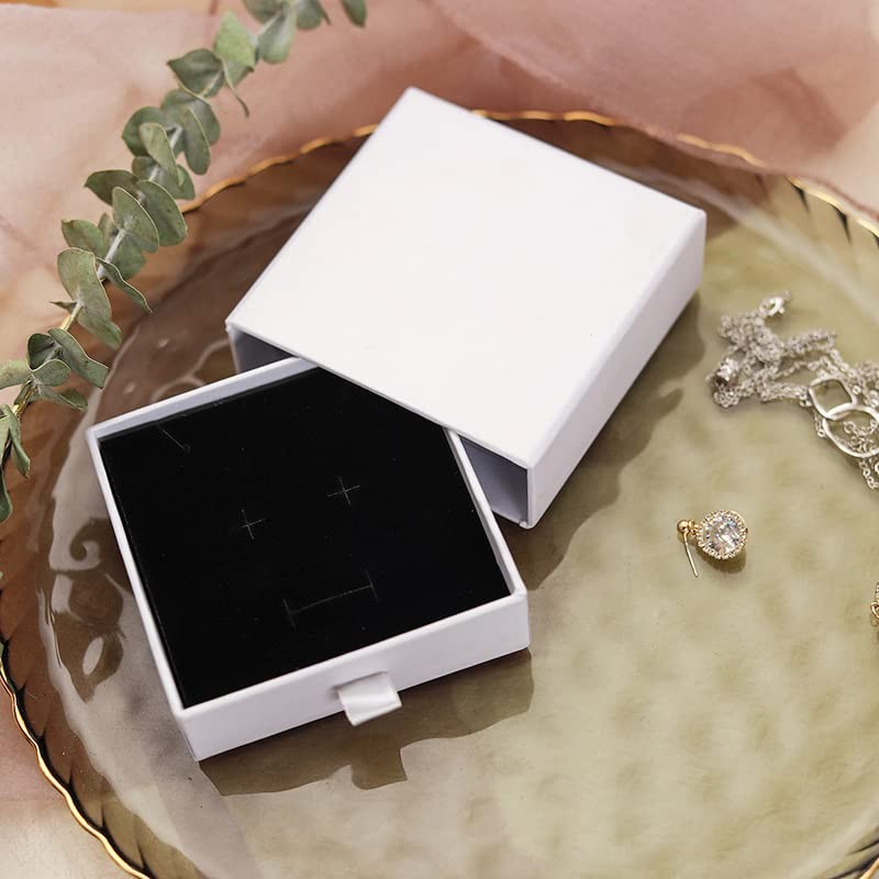1-10PCS Jewellery Gift Boxes Necklace Ring Bracelet Bangle Earring Cardboard