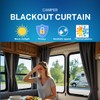 RV Window Curtains for Inside Camper - Blackout Privacy Curtains