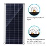 8W Solar Panel Kit Flexible Bendable Monocrystalline Portable Solar Battery