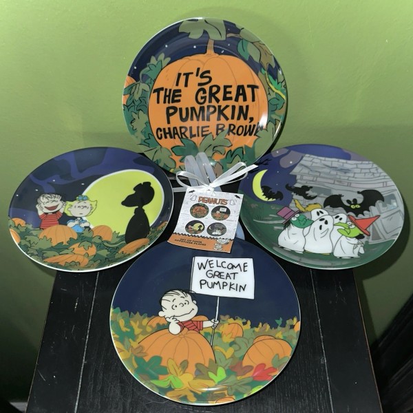 Zrike PEANUTS The Great Pumpkin Charlie Brown (Set Of 4)