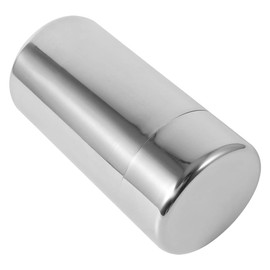 YUMILI Tea Tin Canister, Stainless Steel Tea Canister Home Kitchen Canisters for Tea Coffee Sugar Storage(L)