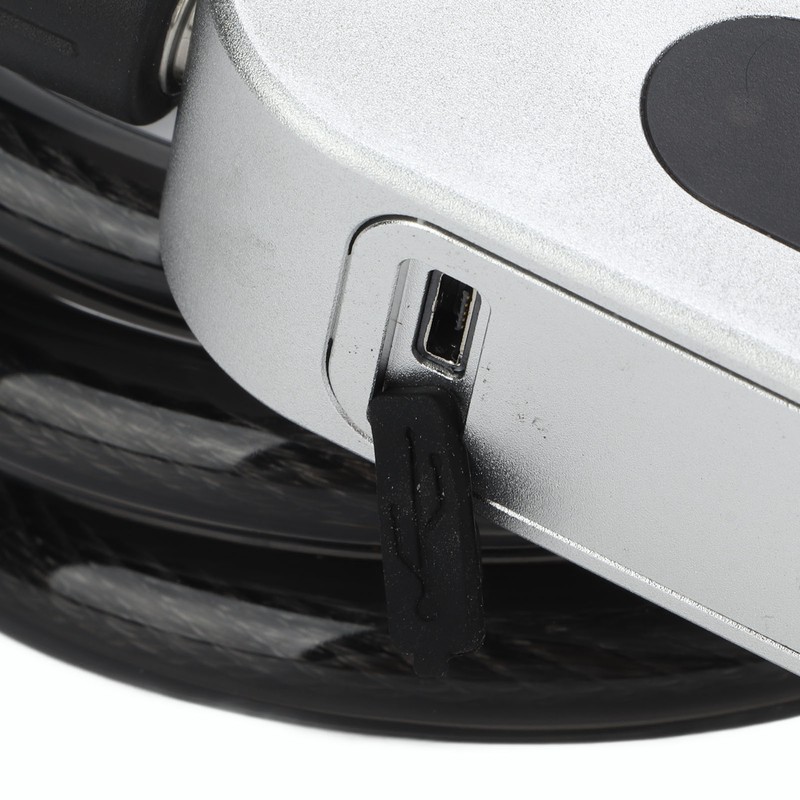 Smart Bluetooth Fingerprint Cable Lock Anti Theft Keyless Electronic for