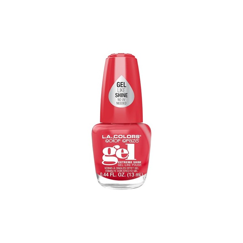 L.A. COLORS Color Craze Extreme Shine Gel Polish, Wildflowers CNL543
