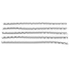 100PCS Spiral Binding Coils 48 Loops 4:1 Pitch A4 Paper