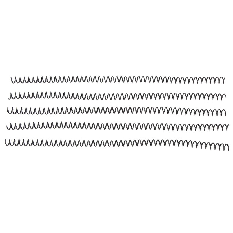 100PCS Spiral Binding Coils 48 Loops 4:1 Pitch A4 Paper