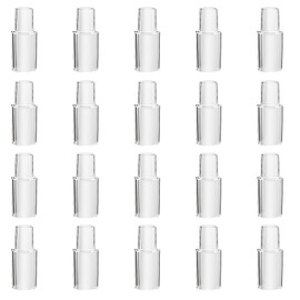CUBTEM Pack of 20 Breathalyser Mouthpieces, Breath Alcohol Tester Mouthpieces, Breathalyser Mouthpieces, Breathalyser Mouthpieces (Alcohol Tester Not Included)