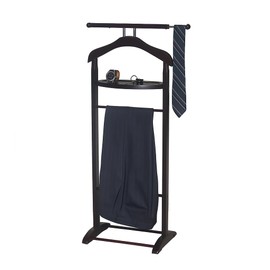 Proman Products - VL17014 Knight Valet Sand, 18" x 12" x 43.5", Walnut