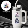 UDNFHL 100 Yoga Themed Stickers, Creative Graffiti Stickers That Can
