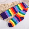 Sosoport Women Rainbow Leg Warmers - Girls Pride Rainbow Thigh