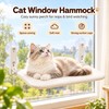 Cat Window Hammock for Indoor Cats – Removable Washable Bed