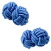 gum cuffs light blue (rubber cufflinks, cufflinks) nsgum005-16