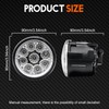 qobsos LED Fog Light For Nissan Murano 2009-2014 Pair Bumper