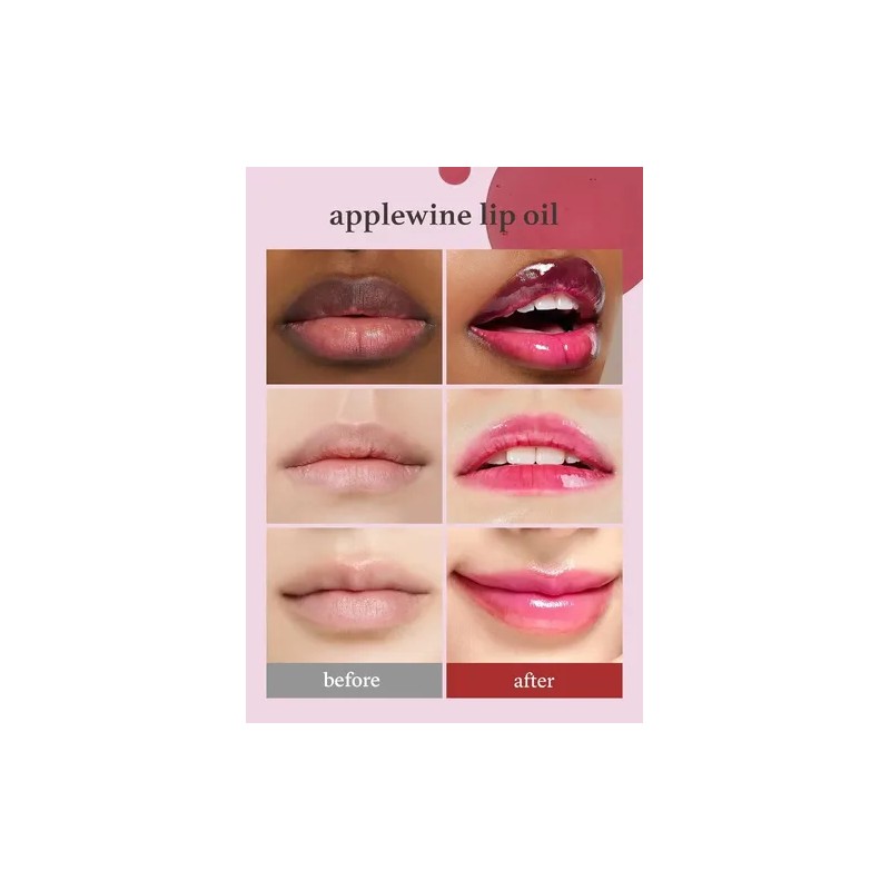 Nooni Appleseed Lip Oil Aceite Labial De Semillas De Manzana