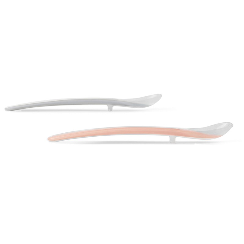 Skip Hop 2 Pack Easy Feed Spoons Grey and Soft