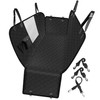 Femuar Dog Car Seat Cover with Storage Pockets Mesh Visual