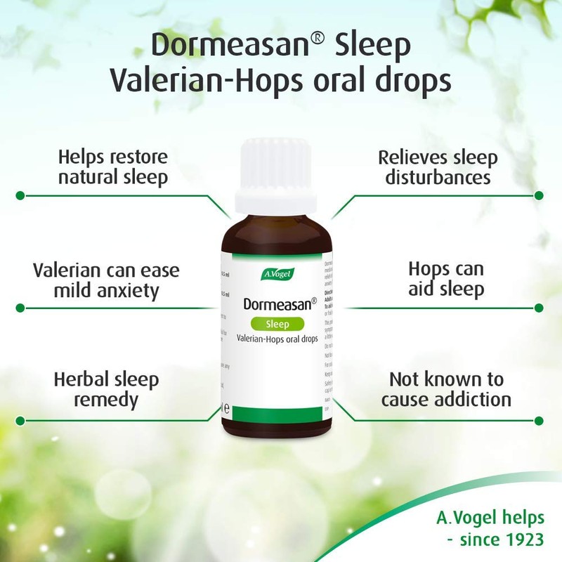 A.Vogel Dormeasan Sleep Valerian-Hops Oral Drops | Sleeping Aid |