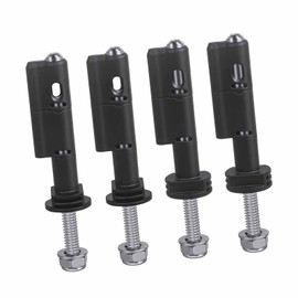 MaxTrax 4 Mounting Pins for MKII Recovery / Traction Boards, Lockable Anti-Theft Safety Mounting Tweezers, Traction Board Mounting Kit Mounting Pin Kit