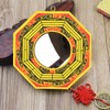GLOGLOW Traditional Chinese Feng Shui Concave, Bagua Mirror for Protection