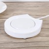 Fdit Alfombrilla Calentadora de Tazas, Calentador de Tazas Eléctrico Blanco,