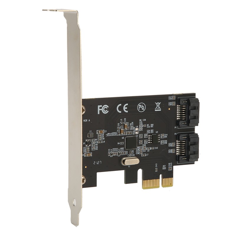 PCIe SATA 3.0 Controller Card 2 Port PCIe to SATA