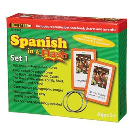 Edupress Spanish in a Flash Set 1 (EP-2342)