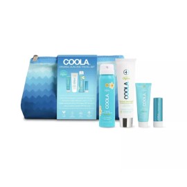 COOLA Organic Sunscreen and Lip Balm SPF 30 Sun Travel Protection Kit
