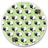 Vinyl Stickers (Set of 2) 7.5cm - Cartoon Sheep Lamb