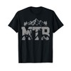 MTB Mountain Bike Bicycle Mountain Biking Biker Gift T-Shirt