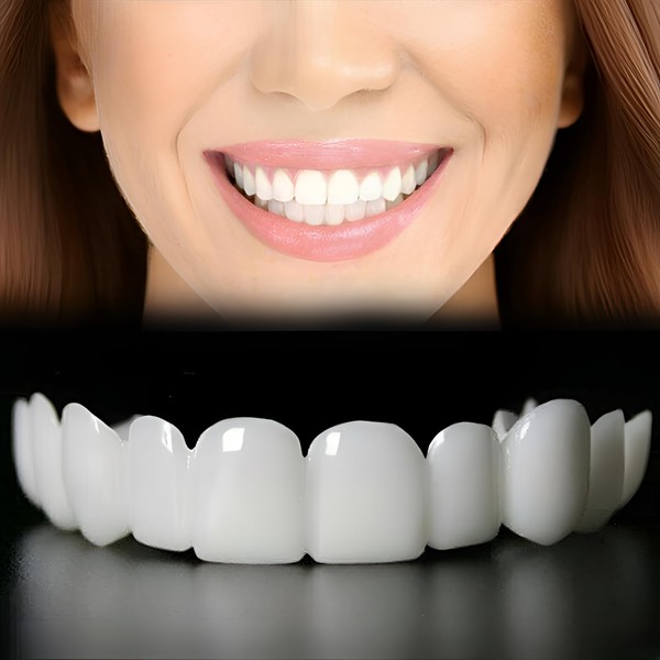 2 Pairs of Adjustable Temporary Smile Supports-Unisex, Natural fit, Comfortable