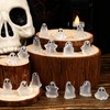 80Pcs Mini Luminous Ghost Figurines 6 Style Glow in The