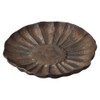Shigaraki Ware MR-3-3029 Loofah Chrysanthemum Plate, 7.1 inches (18 cm),
