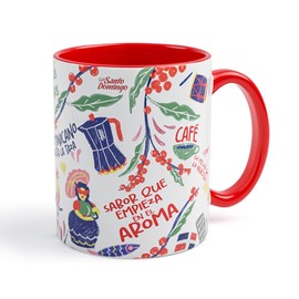 Limited Edition Café Santo Domingo Mug – 11 oz "Dominicanidad" (Pack of 1)