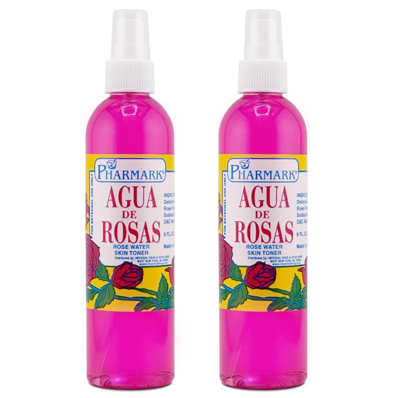 Agua De Rosas 4 Oz. Rose Water by Pharmark
