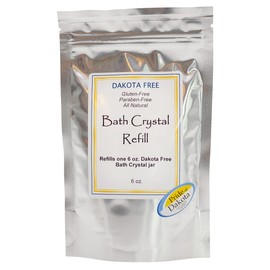 Dakota Free Bath Crystals Refill Packet 6 oz