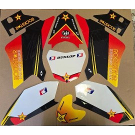 Unbranded YAMAHA TTR50 TTR 50 ROCK-ST*R ENERGY DRINK GRAPHICS DECALS SET NEW (R)